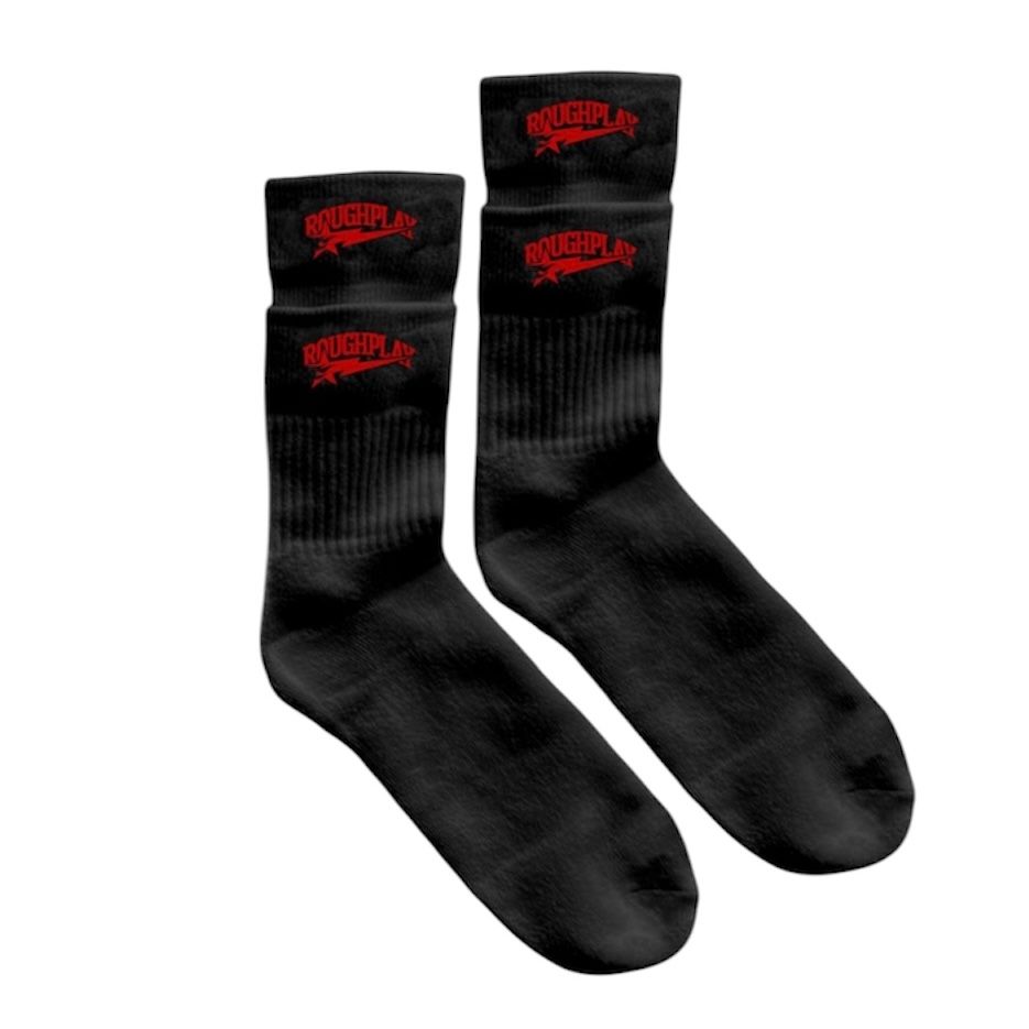 Roughplay Socks (Black/Red)