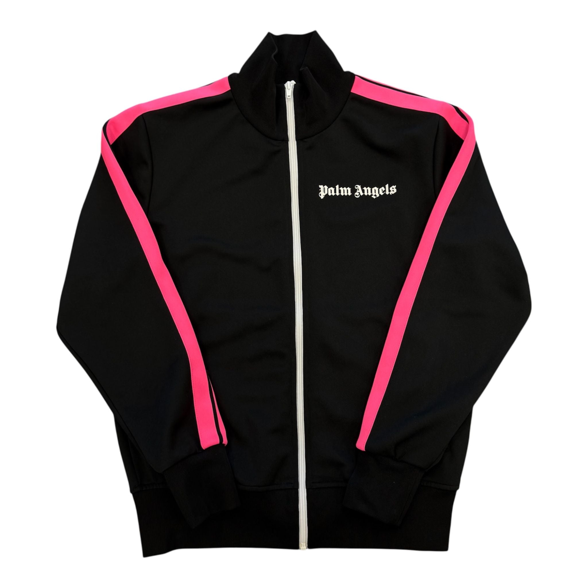 Palm Angels Track Jacket (Black/Pink) - Preowned