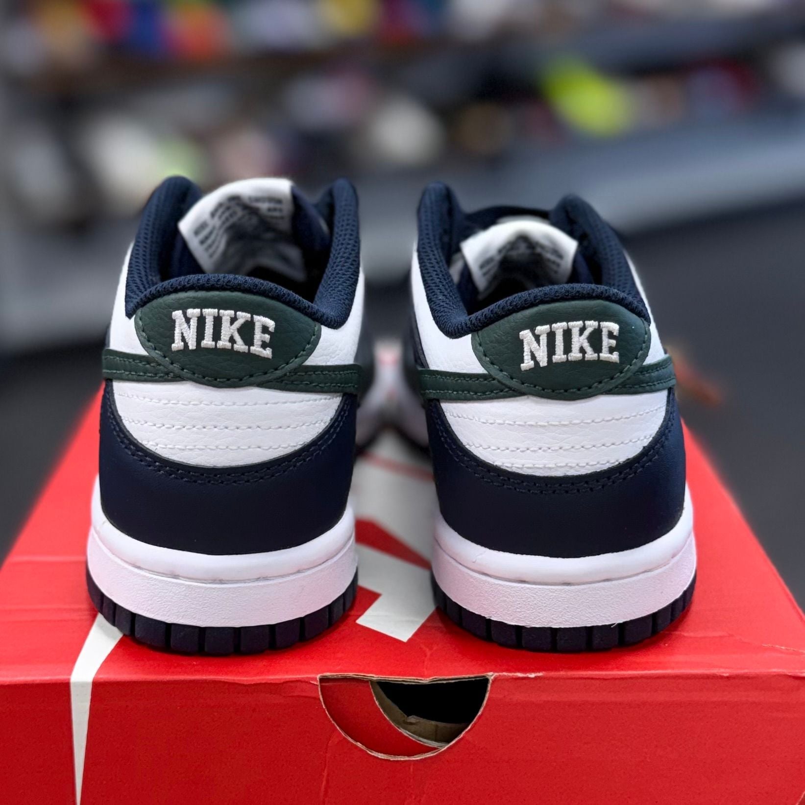 BRAND NEW STEAL - Nike Dunk Low Obsidian Vintage Green (GS)