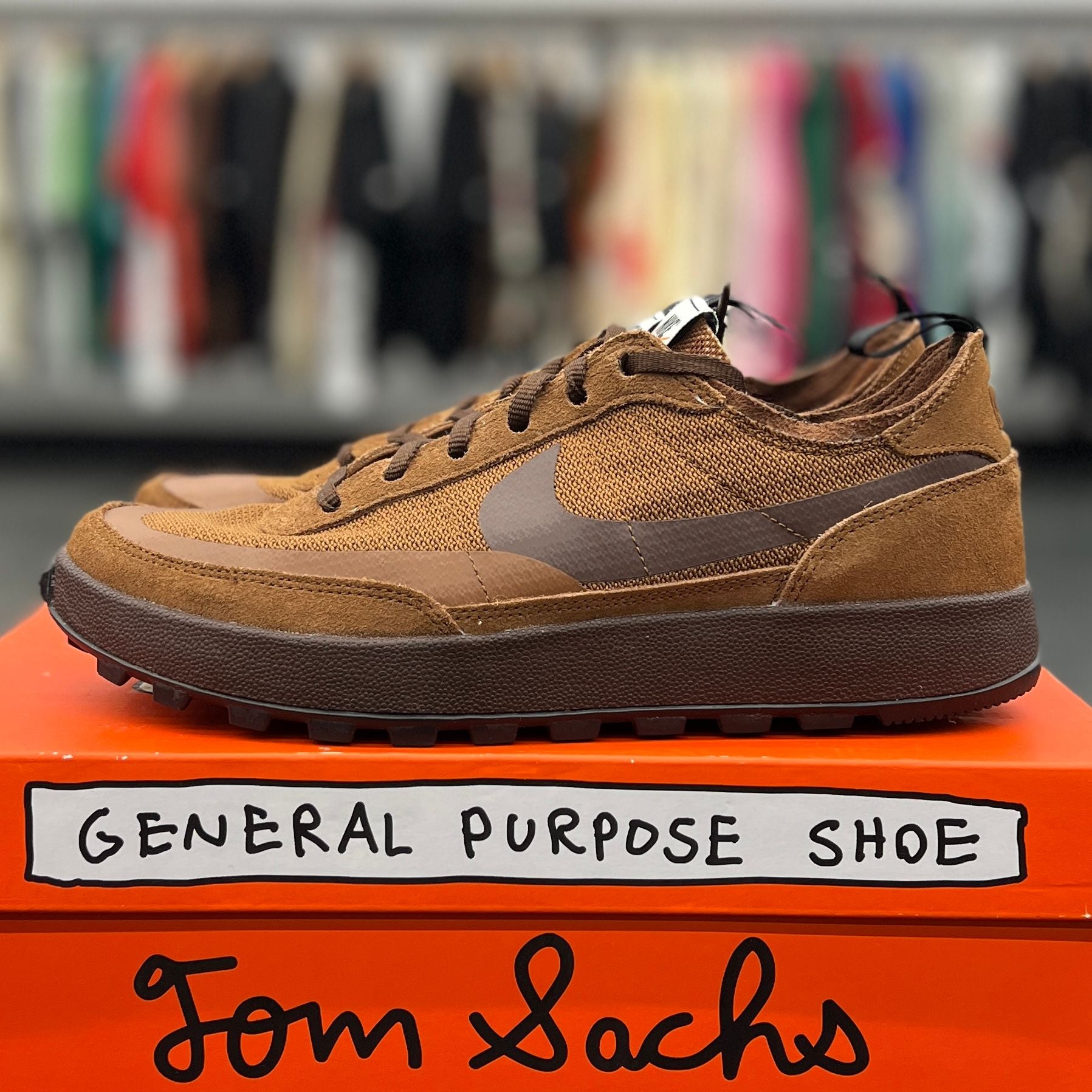 NikeCraft General Purpose Shoe Tom Sachs Field Brown - Preowned