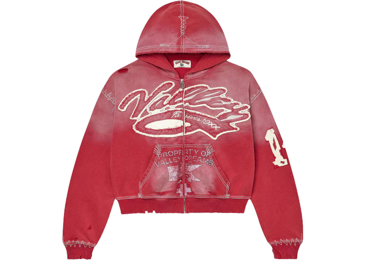 Vale Forever Religeon Zip Up Hoodie (Burn)