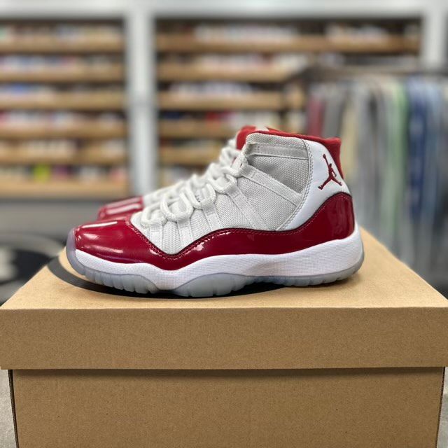 Jordan 11 Retro Cherry (2022) (GS) - Preowned