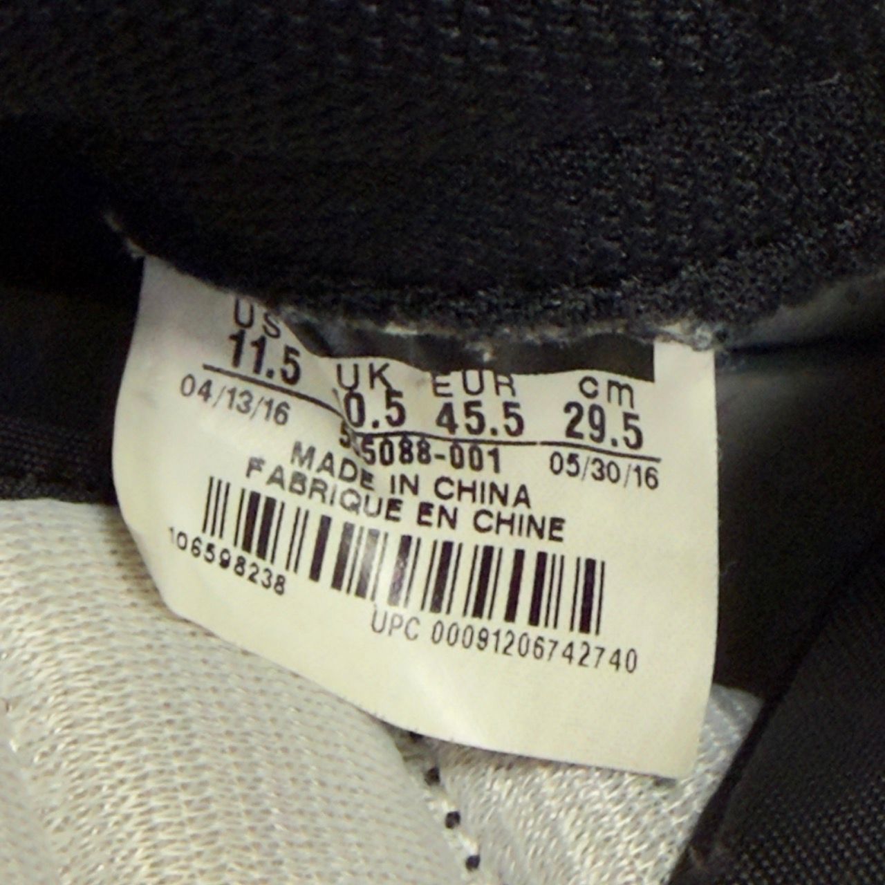 Jordan 1 Retro High Bred Banned (2016) - Preowned