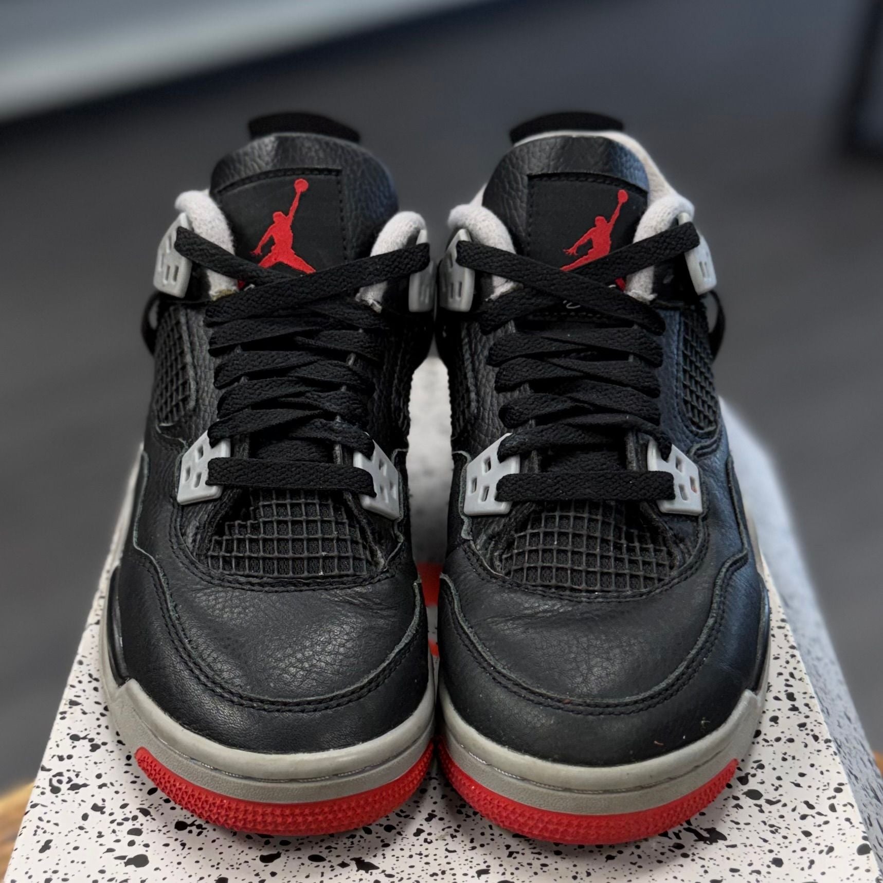 Jordan 4 Retro Bred Reimagined (GS) - Preowned