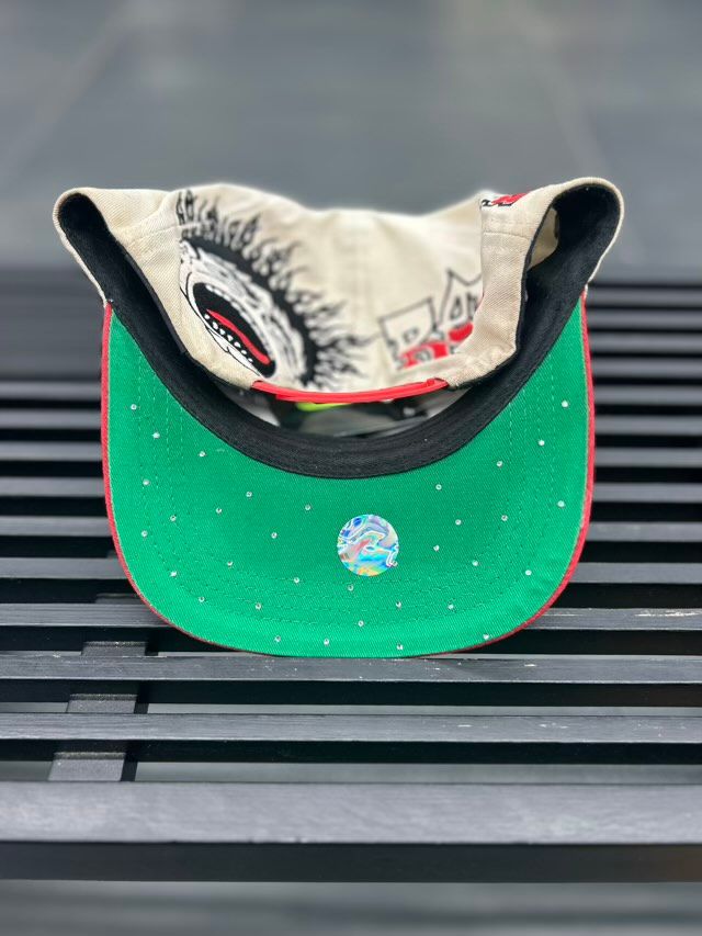 Hellstar Records Hat Snapback Red/White - Preowned