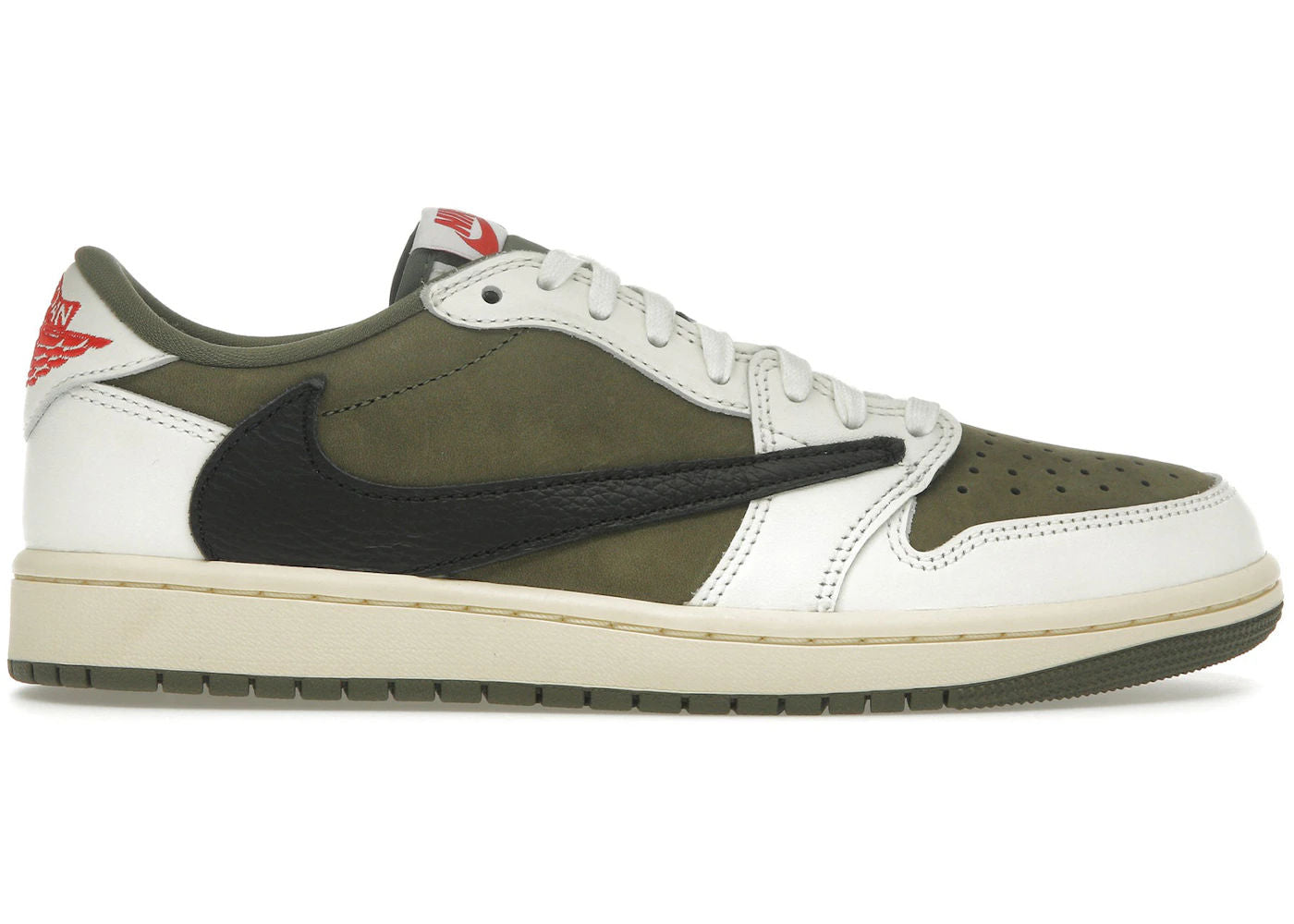 Jordan 1 Retro Low OG SP Travis Scott Medium Olive - Preowned