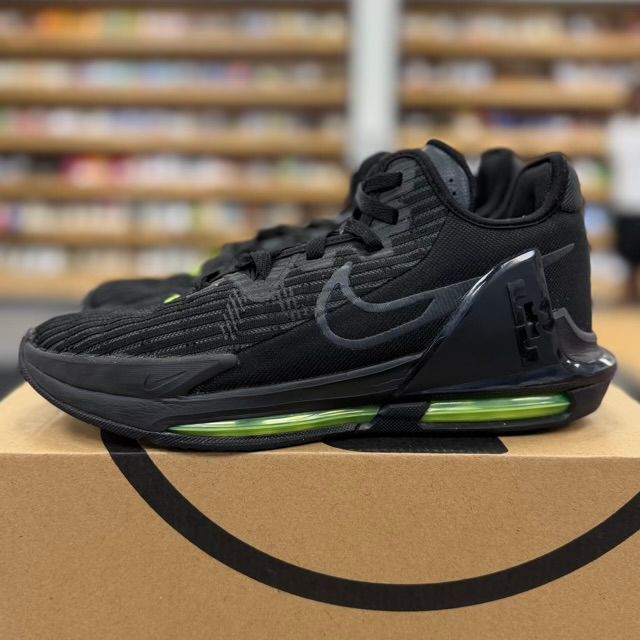 Nike LeBron Witness 6 Black Fluorescent Yellow - Preowned