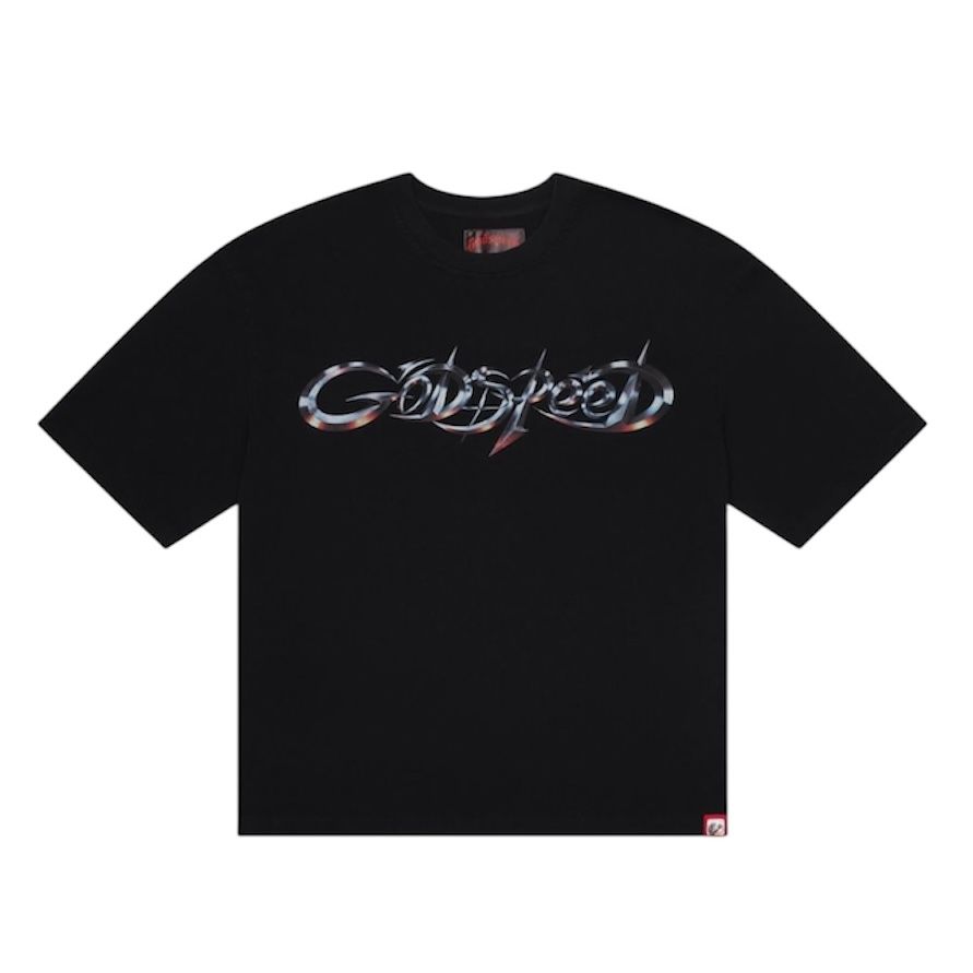 Godspeed New Age Logo Tee (Black Wash)