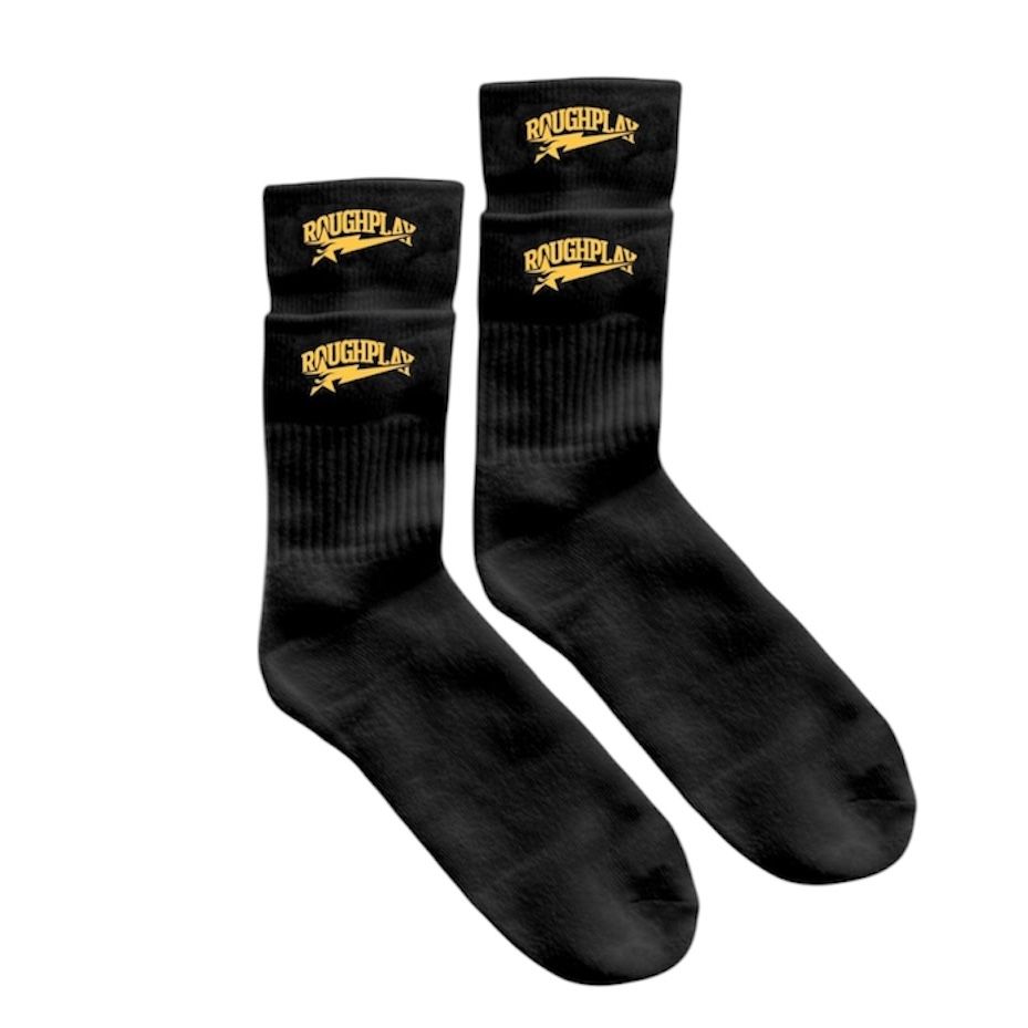 Roughplay Socks (Black/Yellow)