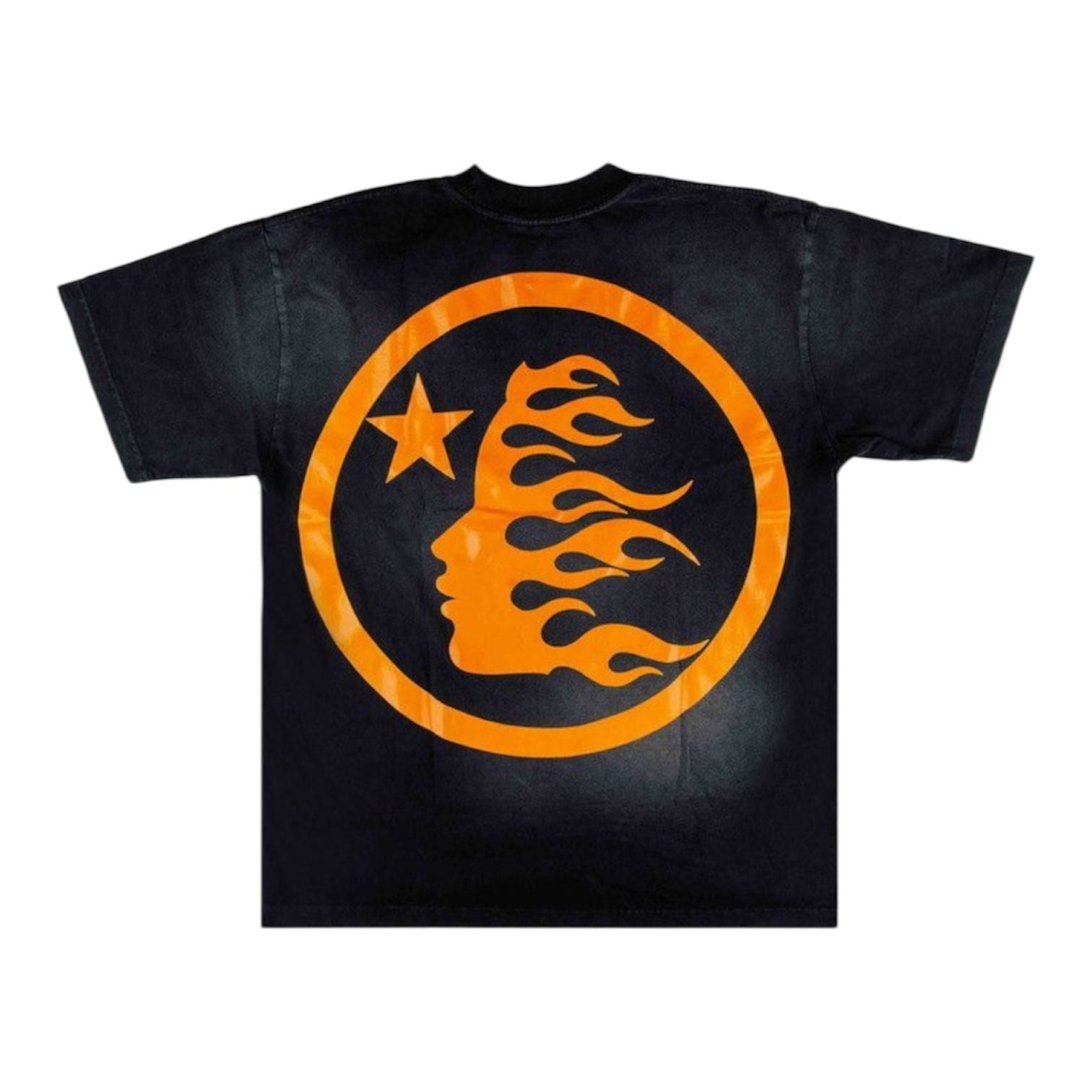 Hellstar Sport Logo Gel T-Shirt (Black/Orange)