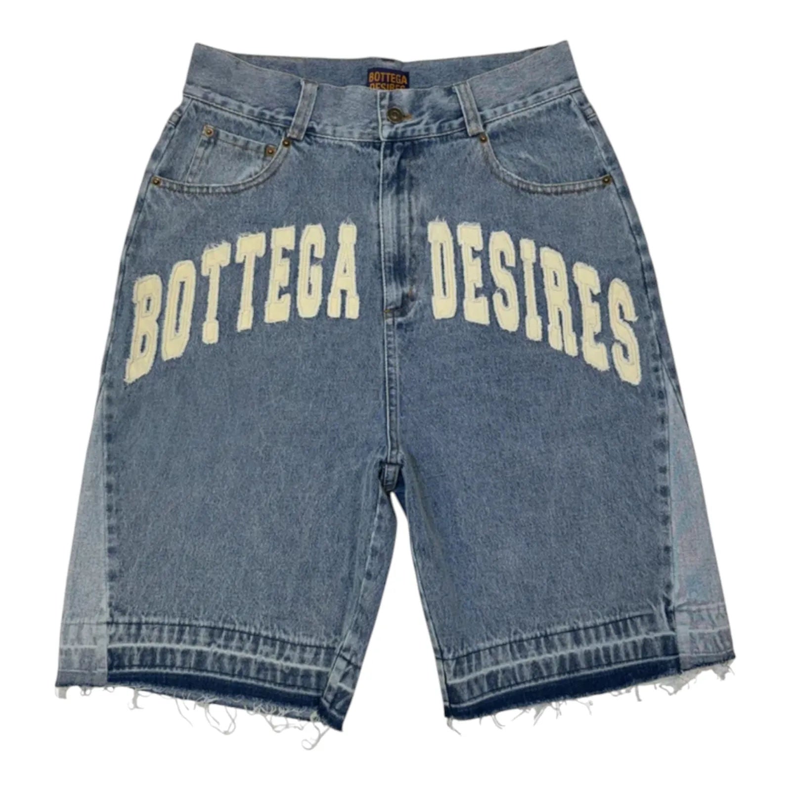 Bottega Desires Denim Shorts (Light Wash)