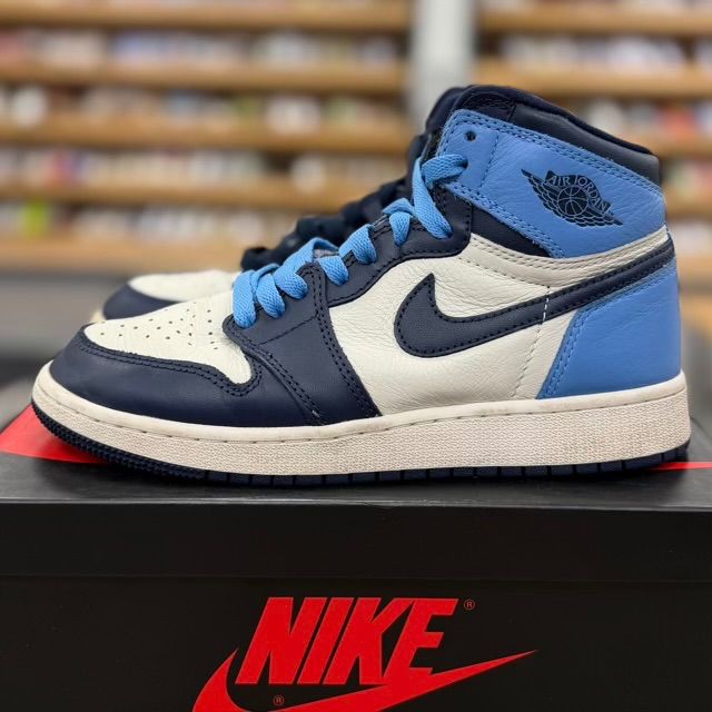 Jordan 1 Retro High Obsidian (GS) - Preowned