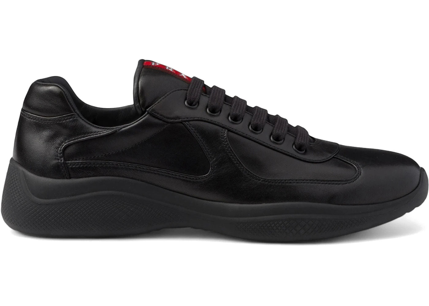 Prada America's Cup Black Nappa Leather - Preowned