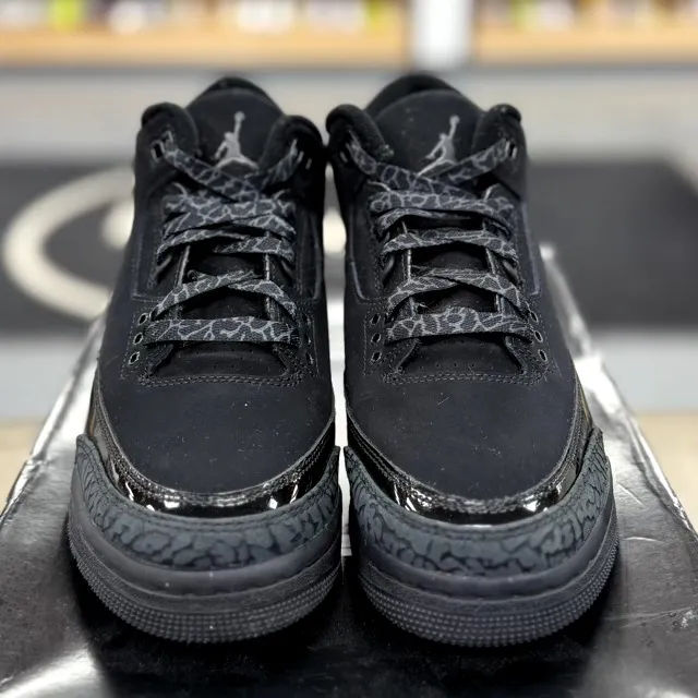 Jordan 3 Retro Black Cat (2025) (GS) - Preowned