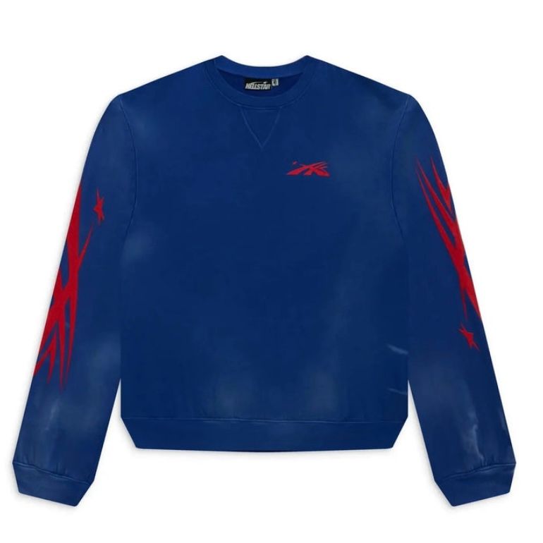 Hellstar Gel Sport Crewneck (Blue)