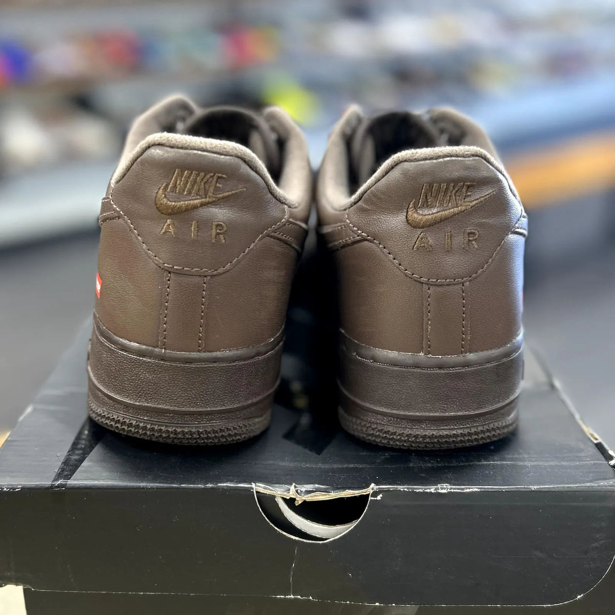 Nike Air Force 1 Low Supreme Baroque Brown - Preowned