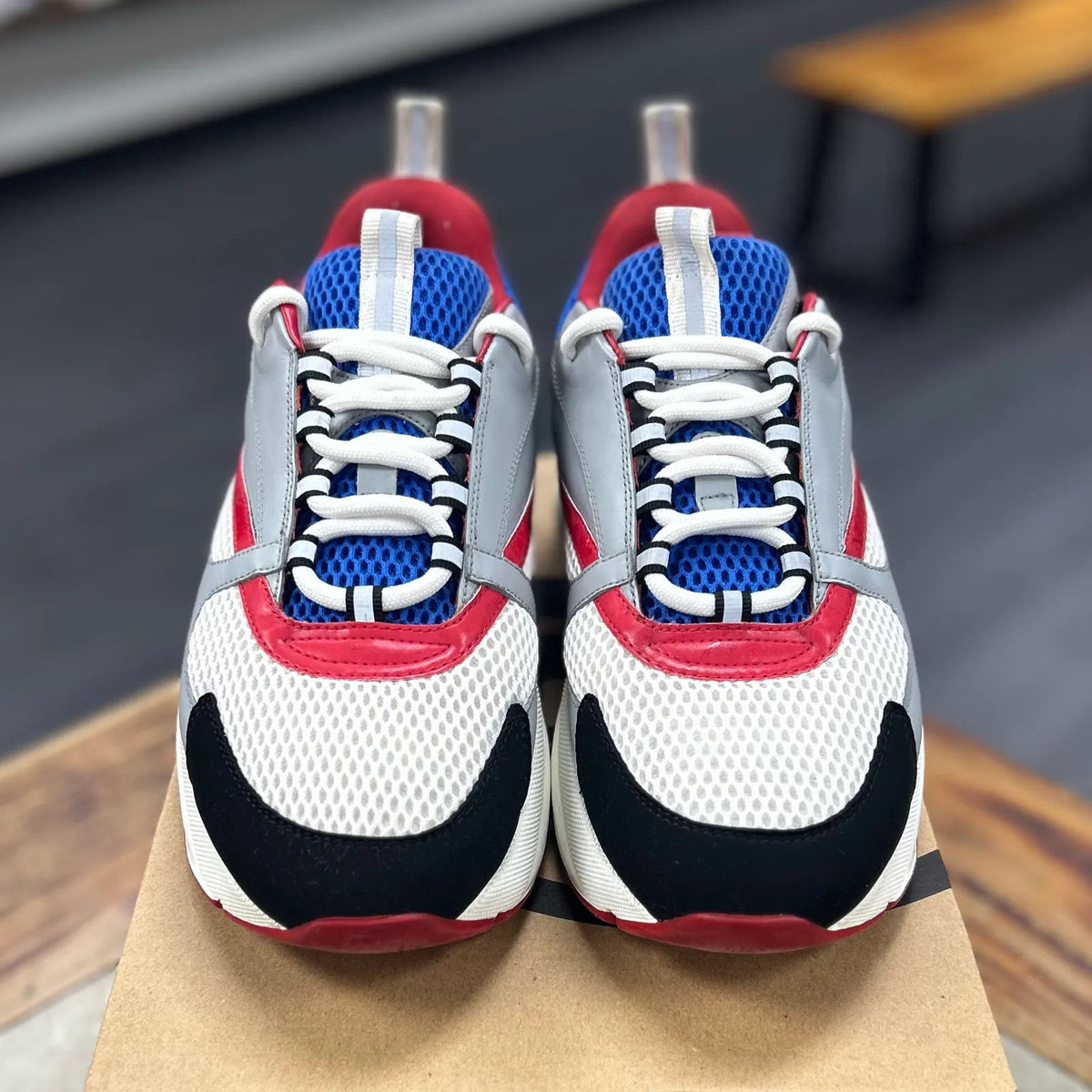 Dior B22 White Red Blue - Preowned