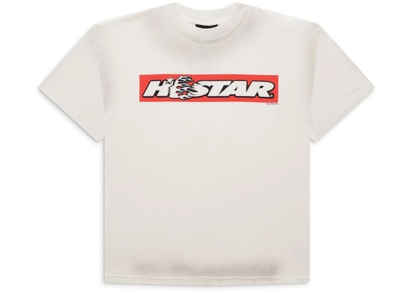 Hellstar Box Logo Tee (Red) - Preowned