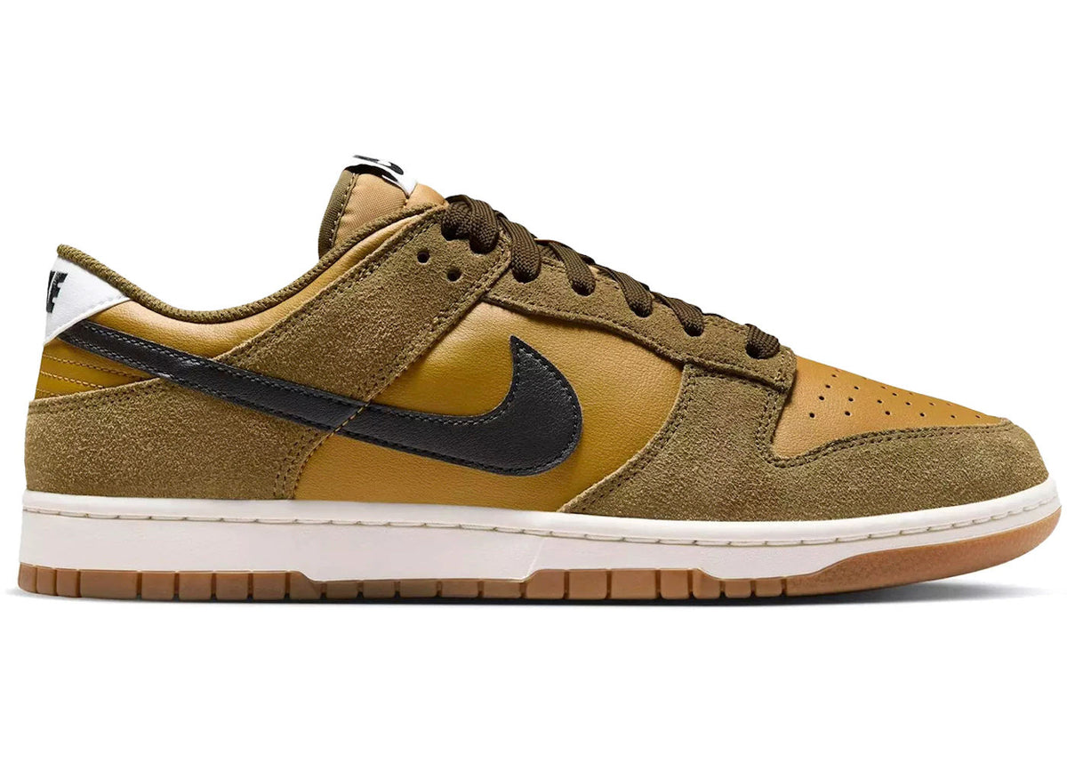 Nike Dunk Low Retro SE Ochre Olive Flak Gum - Preowned