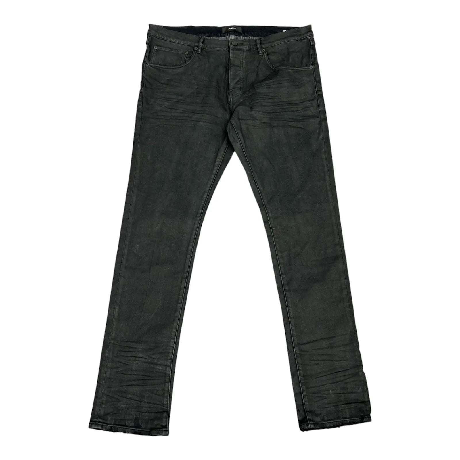 Purple Brand P.001 Wax Jeans (Black)
