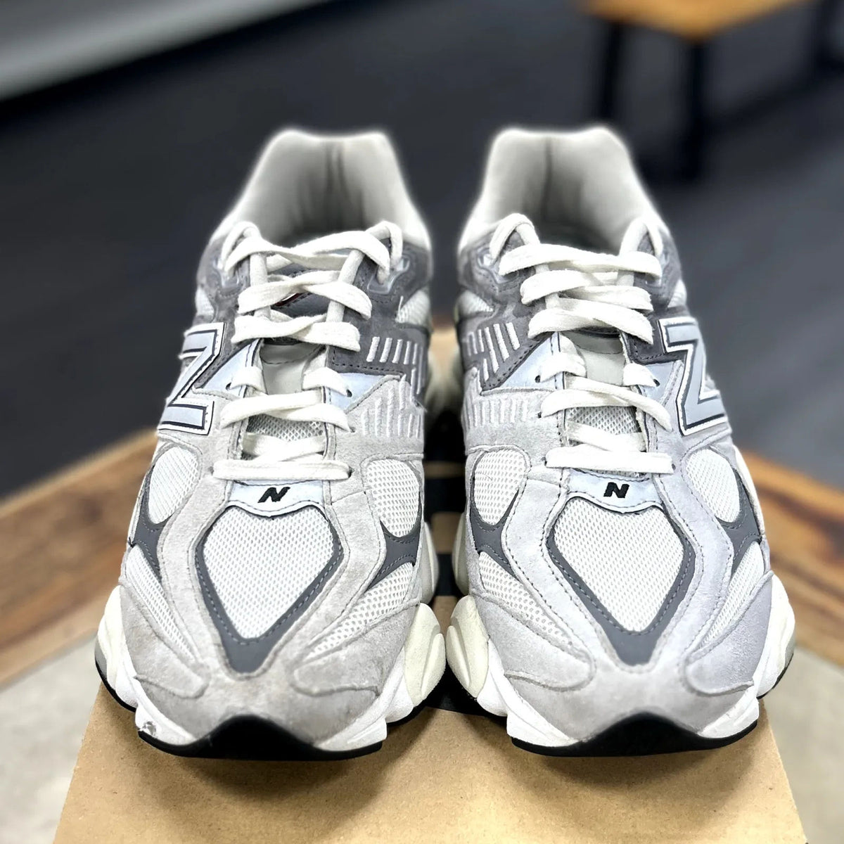 New Balance 9060 Rain Cloud Grey - Preowned