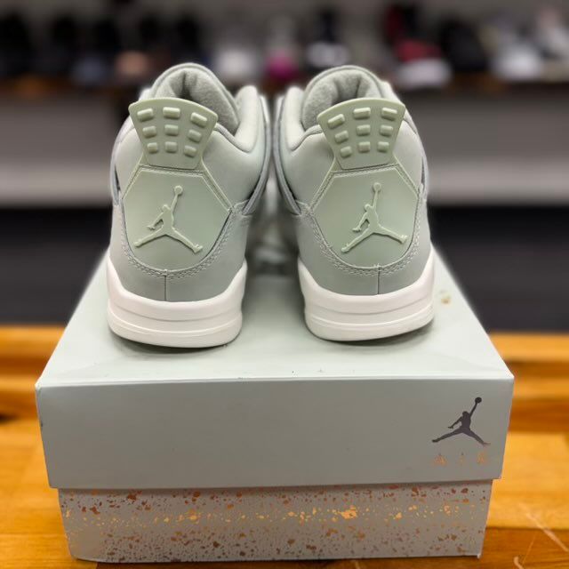 Jordan 4 Retro Seafoam Sail (Women's) - Preowned