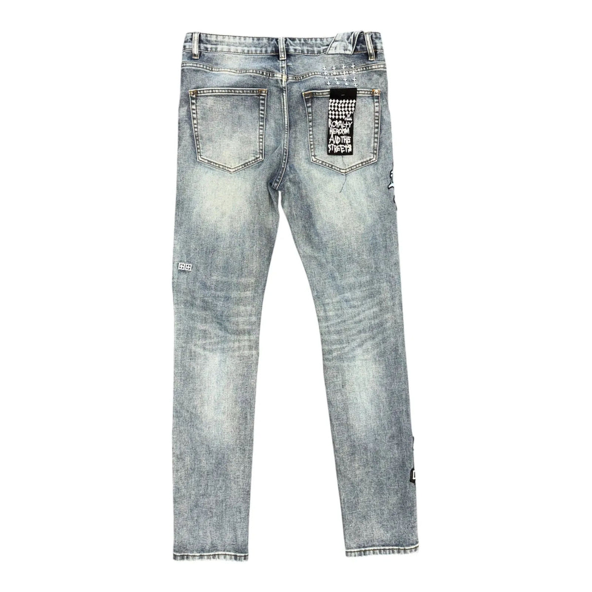 Ksubi Chitch Krystal Patch Denim (Blue) - Preowned