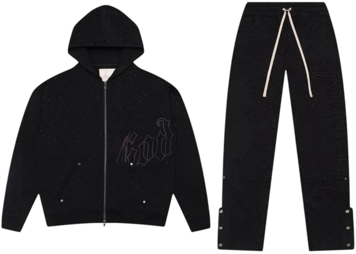 Godspeed OG Logo VVS V2 Sweatsuit Black/Black - Preowned