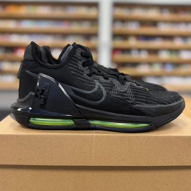 Nike LeBron Witness 6 Black Fluorescent Yellow - Preowned