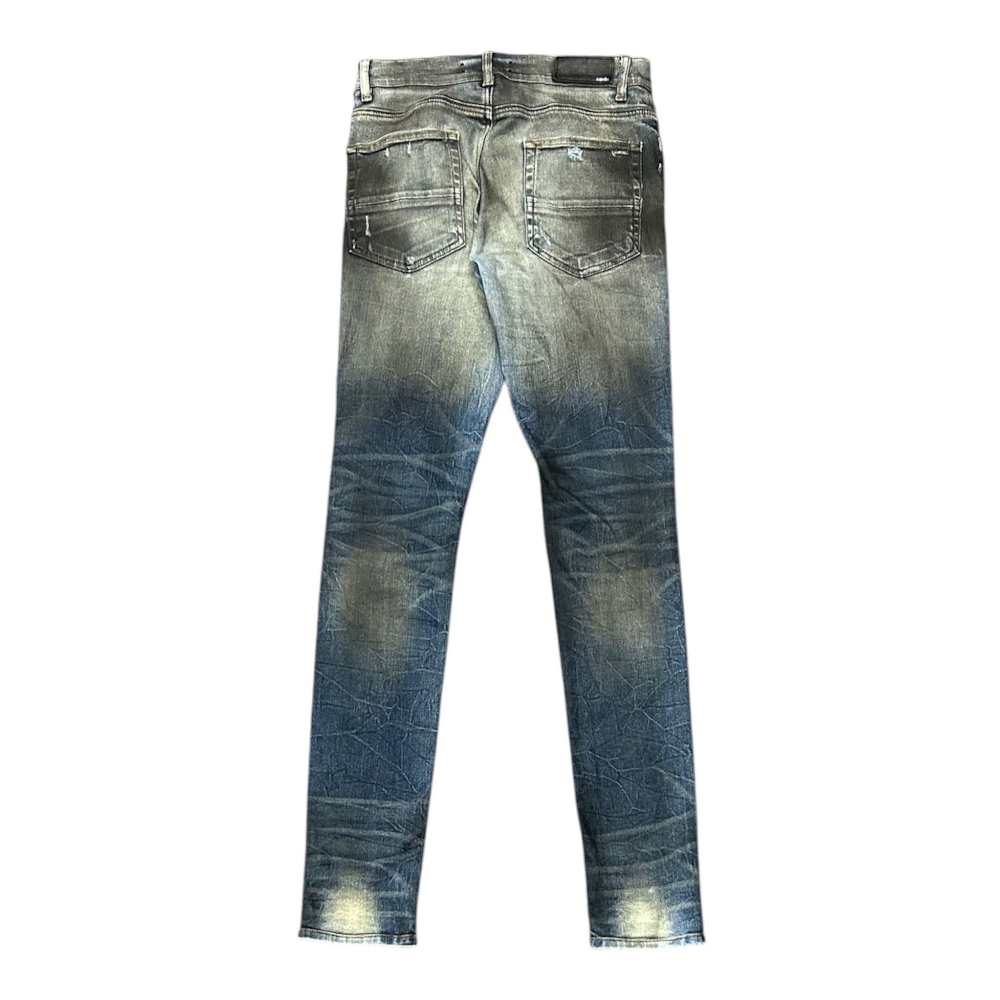 Amiri Mx1 Wax Jean (Indigo) - Preowned
