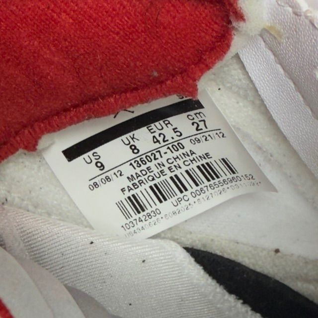 Jordan 5 Retro Fire Red Black Tongue (2013) - Preowned