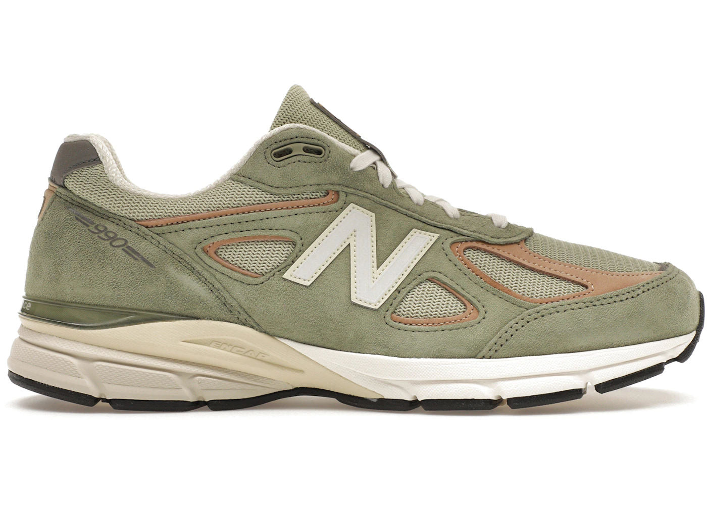 New Balance 990v4 MiUSA Teddy Santis Olive Incense - Preowned