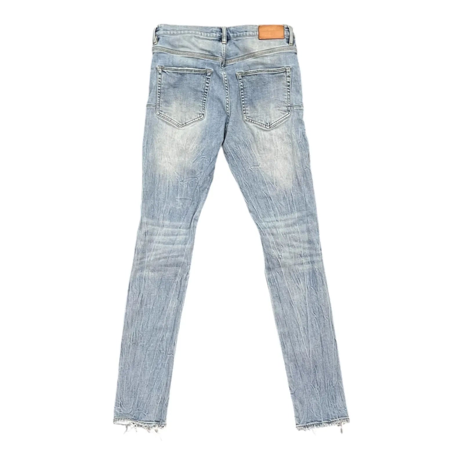 Purple Brand P.002 Knee Blowout Jean (Light Indigo) - Preowned