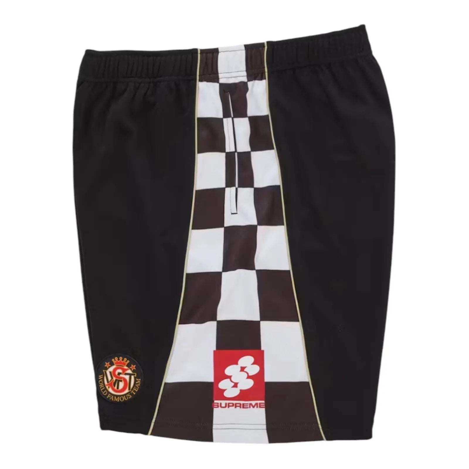 Supreme Checkerboard Soccer Short Black