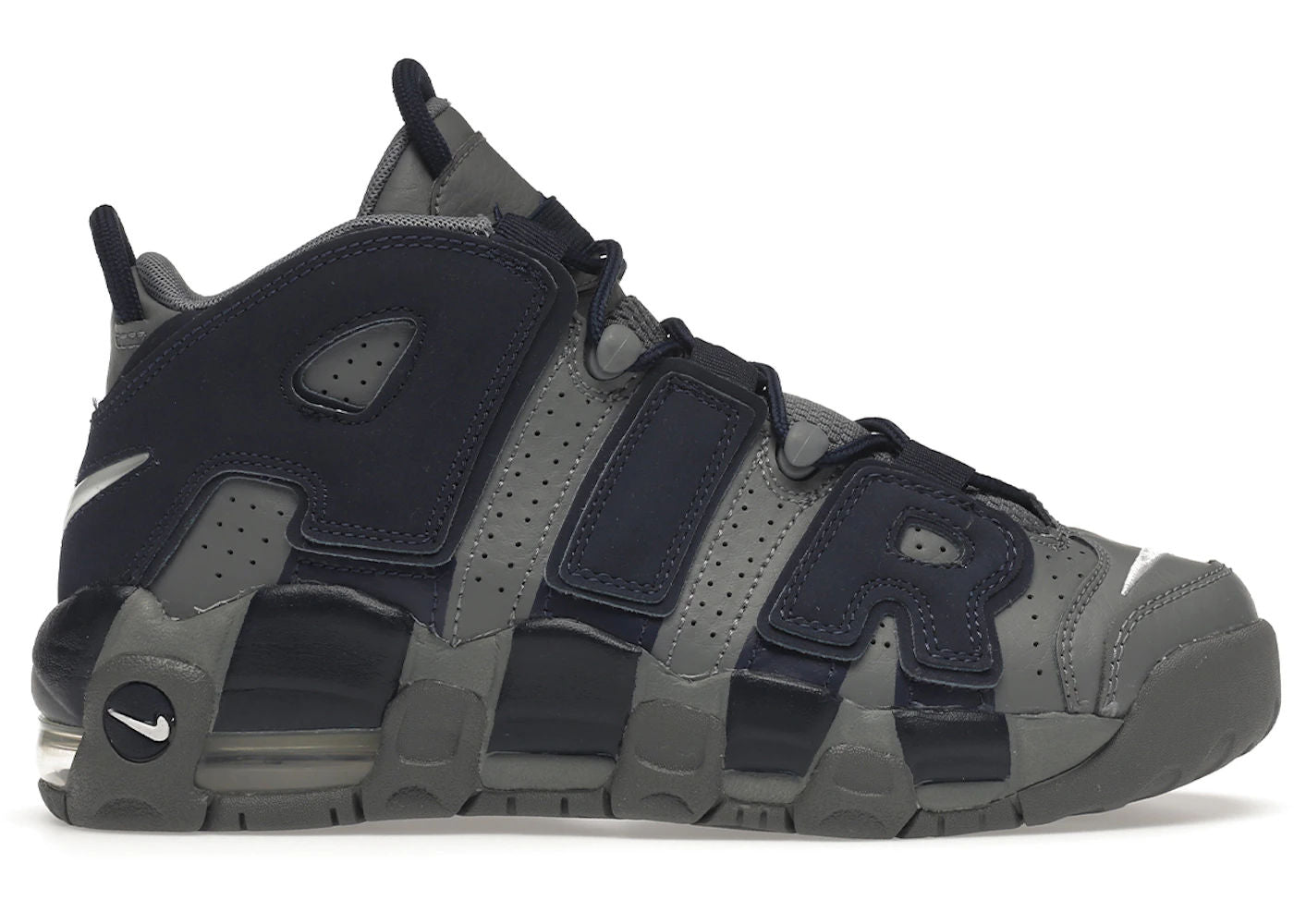 Nike Air More Uptempo 96 Cool Grey Midnight Navy (GS)