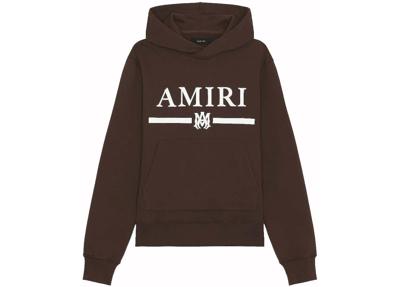 AMIRI MA Bar Hoodie Brown - Preowned
