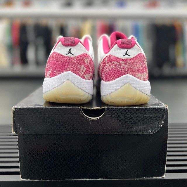 Jordan 11 Retro Low Pink Snakeskin (2019) (Women's) - Preowned