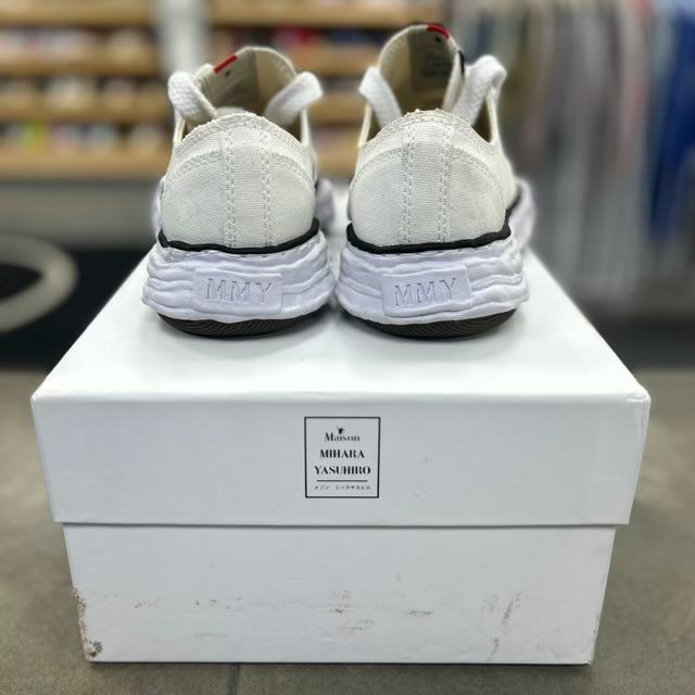 Maison Mihara Yasuhiro Peterson OG Sole Canvas Low White - Preowned