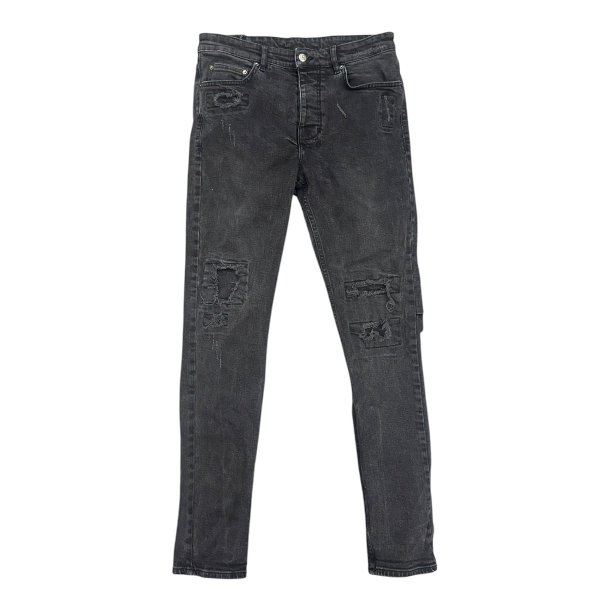 Ksubi Anti K Blackout Denim (Grey) - Preowned