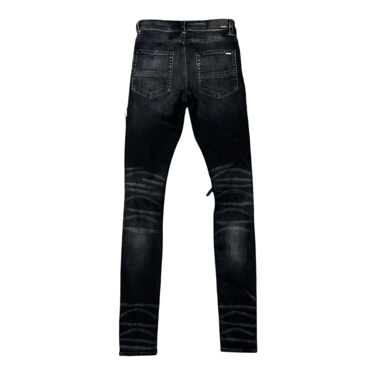 Amiri Tie Dye Bandana Thrasher Jeans (Aged Black) - Preowned
