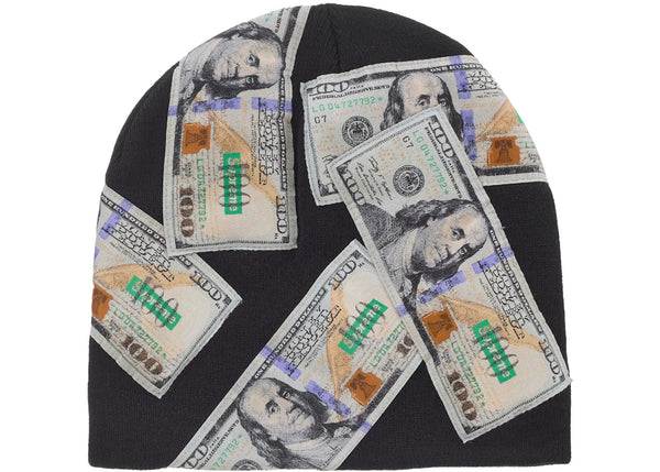 Supreme Money Beanie Black