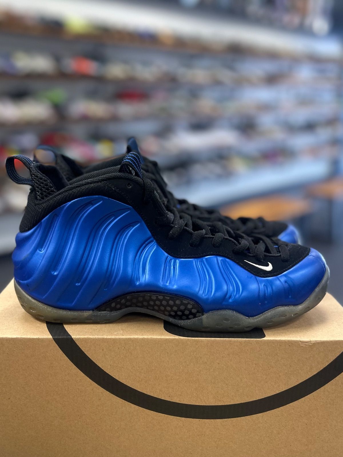 Nike Air Foamposite One International Blue - Preowned