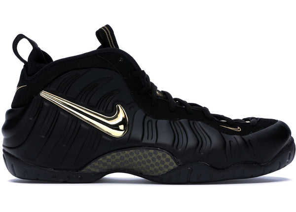 Nike Air Foamposite Pro Black Metallic Gold - Preowned