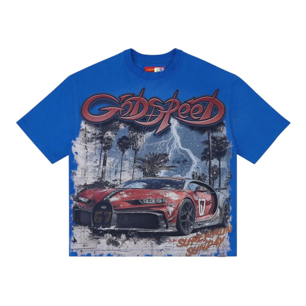 Godspeed Gatti Miami Superrun Tee (Royal)