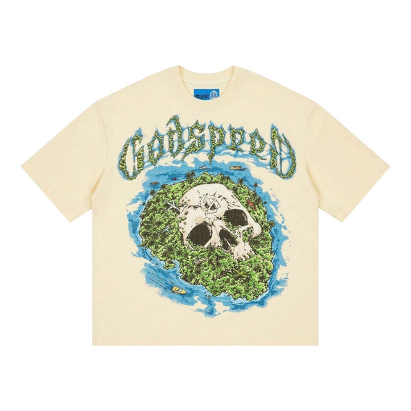 Godspeed Skull Island 2 Tee (Bone)