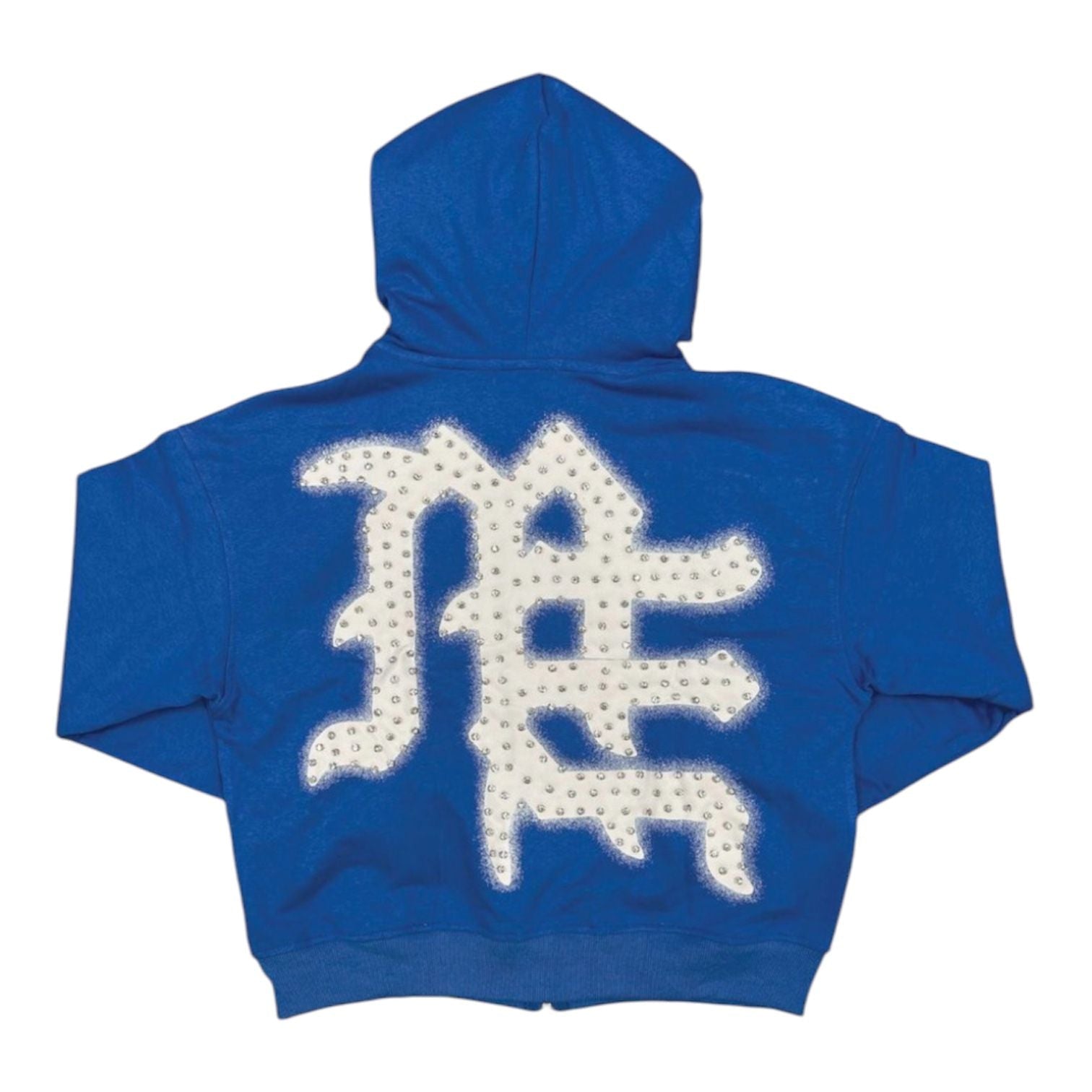 Mixed Emotion End Rhinetone Hoodie (Blue)
