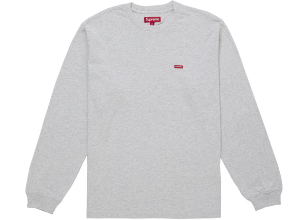 Supreme Small Box L/S Tee (FW25) Ash Grey