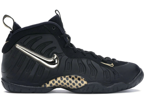 Nike Air Foamposite Pro Black Metallic Gold (GS) - Preowned