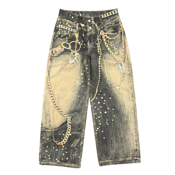 Acne Studios Trompe-L'œil Jean (Dark Wash) - Preowned