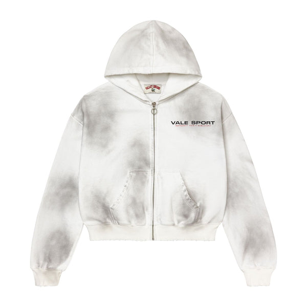 Vale Forever Staple Zip Up (White)